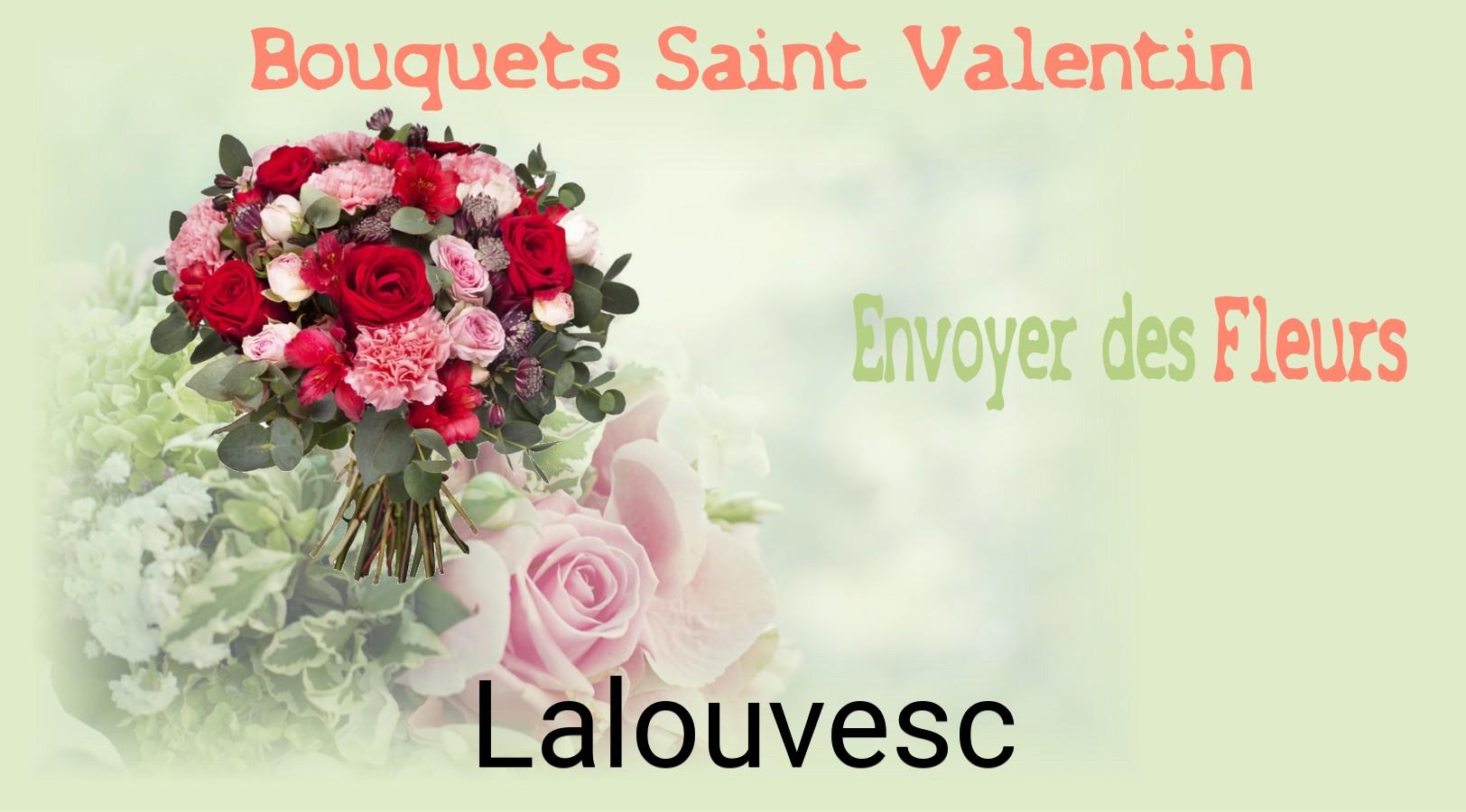 Roses de Saint-Valentin livrées à Lalouvesc